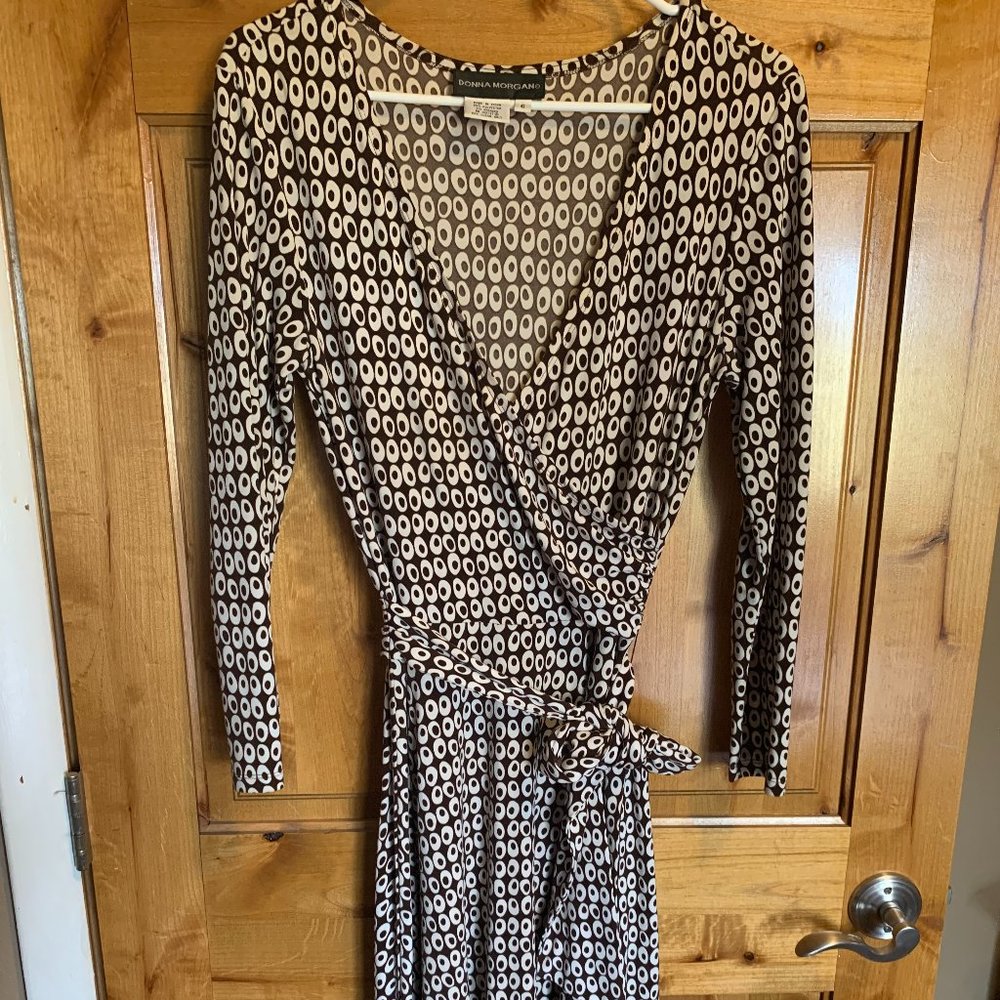 Donna Morgan Wrap Dress